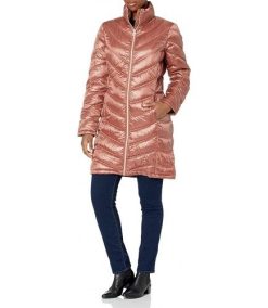 Women’s Chevron Quilted Packable Down Jacket