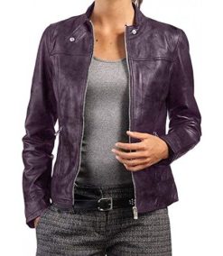 Women Genuine Lambskin Leather Slim Fit Black Jacket, Lambskin Black Leather Jacket, Black Slim fit Leather Jacket