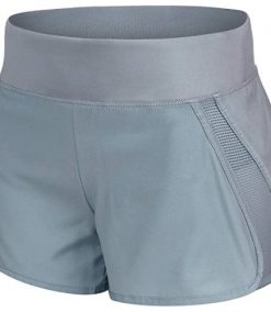 Womens Lightweight Activewear Double Layer Athletic Shorts