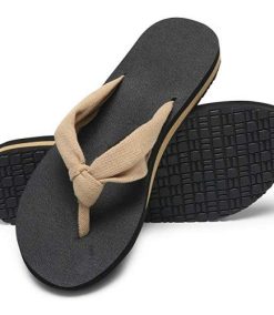 Women’s Wide Comfortable Cloth Strap Flip Flops