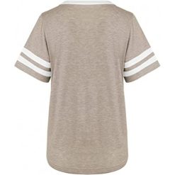 Womens Summer Tops Casual Short Sleeve T-Shirts