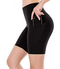 High Waist Yoga Shorts for Women Tummy
