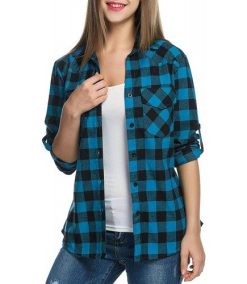 Women’s Roll Up Long Sleeve Shirt