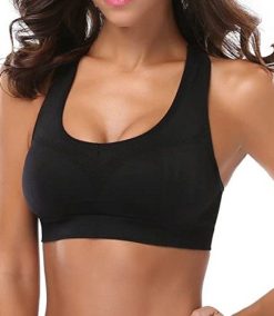 Sports Bras for Women, Yoga Bra Padded Mid Impact Support for Workout Fitness