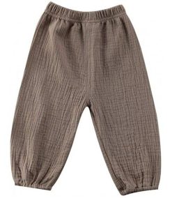 Cute Toddler Kids Baby Boy Girl Casual Elastic Harem Long Pants Bloomers