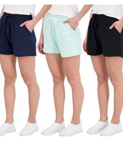3 Pack: Athletic Lounge Shorts for Women