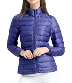 Women’s Down Jacket Packable Ultralight Slim Fit Outwear Quilted Winter Wram Ladies Puffer Coat