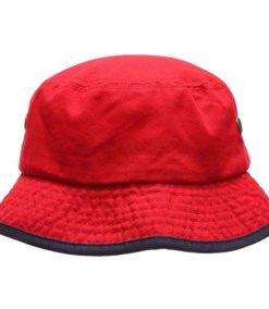 Foldable 100% Cotton Stone-Washed Bucket hat